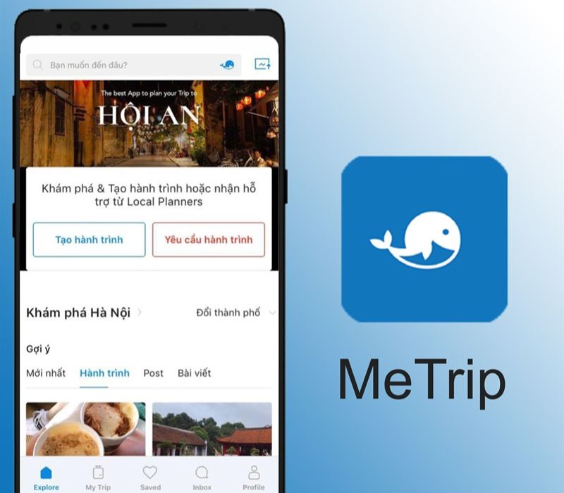 MeTrip - Ứng dụng lên kế hoạch cho chuyến đi du lịch