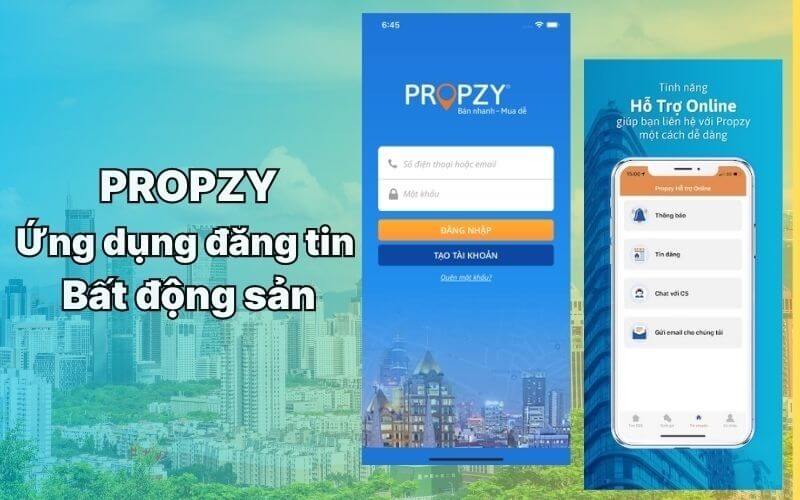 Propzy - app bất động sản mua bán nhà đất
