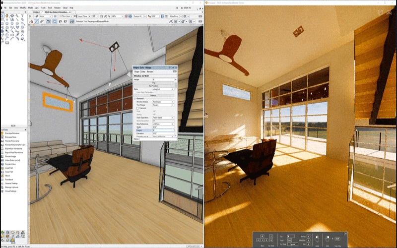 phần mềm Vectorworks Interior Design