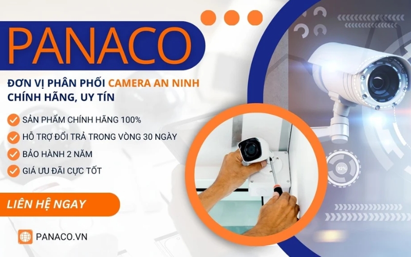 Đơn vị cung cấp, lắp đặt camera chính hãng, chất lượng