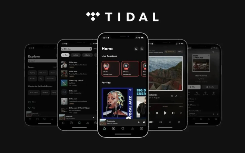 app nghe nhạc TIDAL