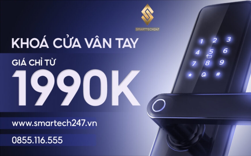 cửa hàng khóa cửa điện tử Smarttech247