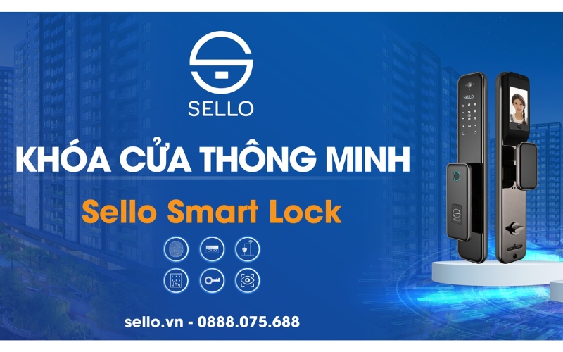 cửa hàng khóa cửa thông minh Sello