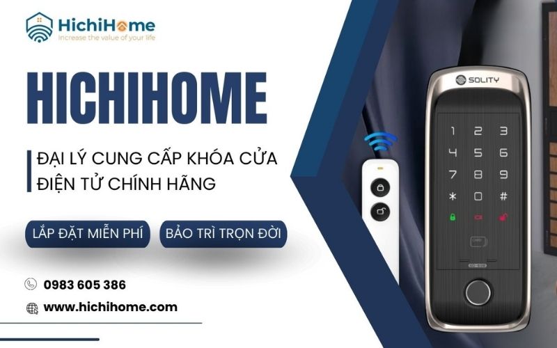 hệ thống khóa cửa điện tử Hichihome